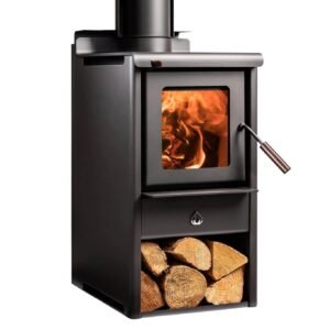 Woodsman Serene Petite ULEB Package including 4.2m Freestanding Flue Kit